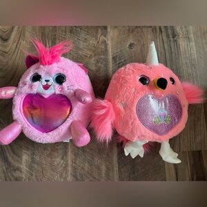 RainBoCorn stuffed animals set of 2